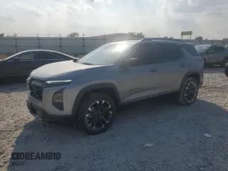 ✅ 2025 Chevrolet Equinox FWD RS • VIN: 3GNAXLEG1SL315135 • Lot: 72059155. Wystawiony na Copart z przebiegiem 993 mil. Bezpłatny archiwum sprzedaży aukcyjnych z USA i szczegółowy raport historii pojazdu na DreamBid. Zdjęcie 1.