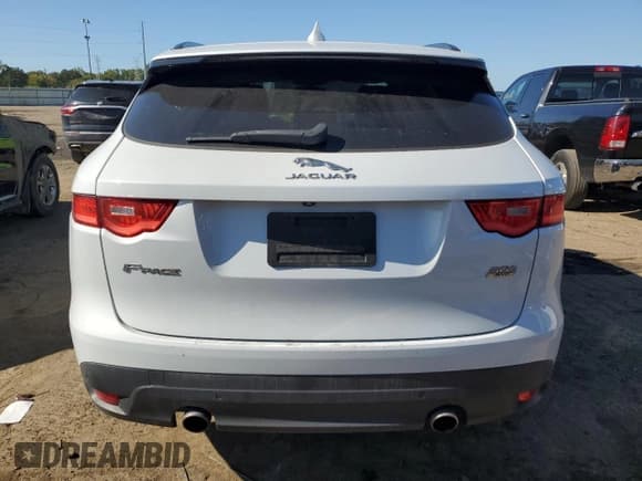 ✅ 2018 Jaguar F-Pace 30t R-Sport • VIN: SADCL2GX4JA350265 • Lot: 81139485. Listed on Copart with 85,891 mi. Free auction sales archive from the USA and detailed vehicle history report at DreamBid. Image 6.