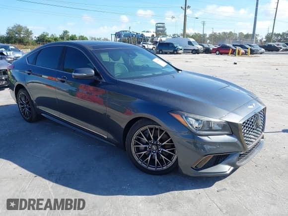 ✅ 2020 Genesis G80 3.8L • VIN: KMTFN4JE9LU332627 • Лот: 41155598. Опубликован ранее на IAAI с пробегом 70 070 миль. Бесплатный доступ к архиву аукционных продаж из США и подробный отчёт об истории автомобиля на DreamBid. Изображение 1.