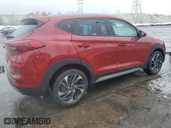 ✅ 2021 Hyundai Tucson Ultimate • VIN: KM8J3CAL4MU381982 • Lot: 53497225. Listed on Copart with 35,907 mi. Free auction sales archive from the USA and detailed vehicle history report at DreamBid. Image 3.