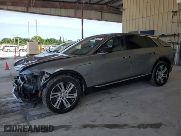 ✅ 2024 Cadillac LYRIQ Tech • VIN: 1GYKPMRK0RZ140178 • Lot: 58520475. Listed on Copart with 7,964 mi. Free auction sales archive from the USA and detailed vehicle history report at DreamBid. Image 1.
