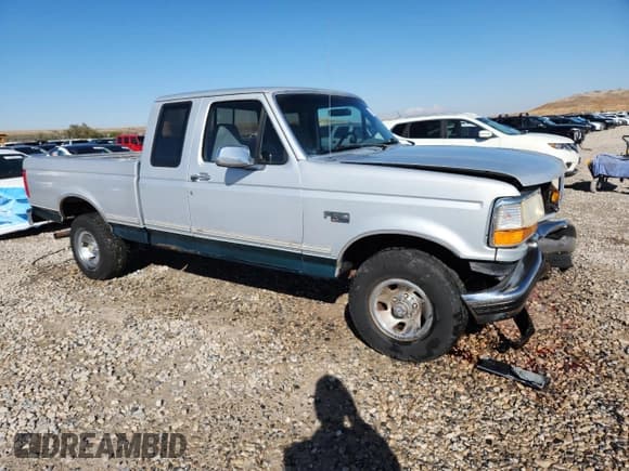 ✅ 1996 Ford F-150 • VIN: 1FTEX14H6TKA13173 • Lot: 85512795. Listed on Copart with 206,070 mi. Free auction sales archive from the USA and detailed vehicle history report at DreamBid. Image 4.