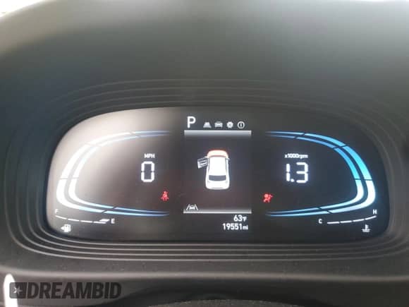 2023 Hyundai Venue Limited with VIN KMHRC8A36PU244319, listed as a Copart auction lot 69242555 with 19,551 mi miles and Non repairable. Bid and sale history available at DreamBid. Image 9.