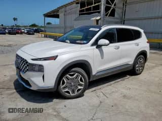 2022 Hyundai Santa Fe Limited with VIN KM8S5DA16NU052530, listed as a Copart auction lot 64458945 with 19,278 mi miles and Salvage title. Bid and sale history available at DreamBid. Image 1.