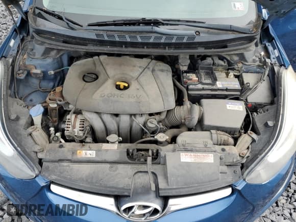 ✅ 2015 Hyundai Elantra Limited • VIN: KMHDH4AE0FU445315 • Lot: 65067255. Listed on Copart with 289,765 mi. Free auction sales archive from the USA and detailed vehicle history report at DreamBid. Image 11.