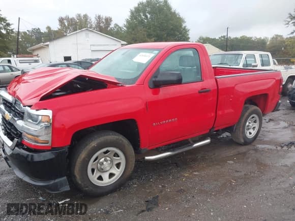 ✅ 2016 Chevrolet Silverado 1500 Work Truck • VIN: 1GCNCNEH9GZ262677 • Лот: 43528371. Опубликован ранее на IAAI с пробегом 45 882 миль. Бесплатный доступ к архиву аукционных продаж из США и подробный отчёт об истории автомобиля на DreamBid. Изображение 2.