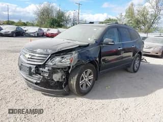 ✅ 2015 Chevrolet Traverse LT • VIN: 1GNKVHKD1FJ240208 • Lot: 43390620. Wystawiony na IAAI z przebiegiem 123 343 mil. Bezpłatny archiwum sprzedaży aukcyjnych z USA i szczegółowy raport historii pojazdu na DreamBid. Zdjęcie 2.