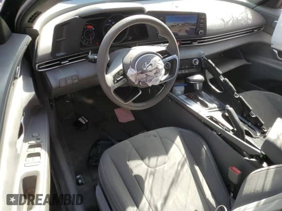 2023 Hyundai Elantra SEL with VIN 5NPLM4AG7PH103546, listed as a Copart auction lot 72095875 with 56,647 mi miles and Salvage title. Bid and sale history available at DreamBid. Image 8.