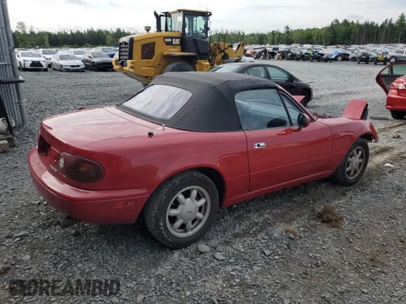 ✅ 1992 Mazda MX-5 Miata • VIN: JM1NA3514N1301877 • Lot: 62604124. Listed on Copart with 154,902 mi. Free auction sales archive from the USA and detailed vehicle history report at DreamBid. Image 3.