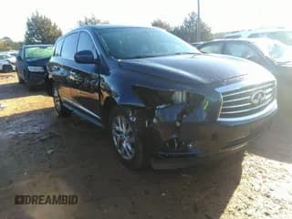 ✅ 2015 Infiniti QX60 • VIN: 5N1AL0MM7FC509109 • Lot: 41153399. Listed on IAAI with 104,652 mi. Free auction sales archive from the USA and detailed vehicle history report at DreamBid. Image 1.