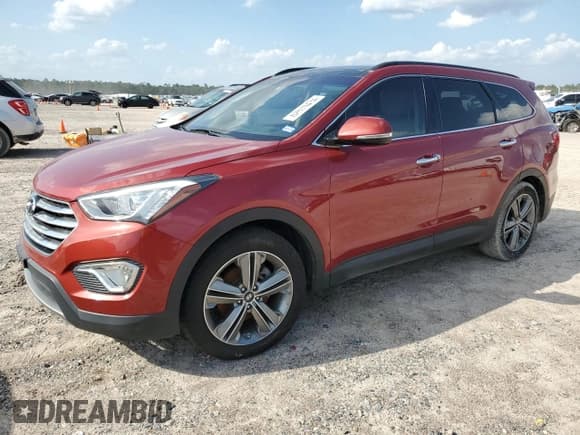 ✅ 2015 Hyundai Santa Fe GLS • VIN: KM8SR4HF9FU106958 • Лот: 62519434. Опубликован ранее на Copart с пробегом 94 448 миль. Бесплатный доступ к архиву аукционных продаж из США и подробный отчёт об истории автомобиля на DreamBid. Изображение 1.