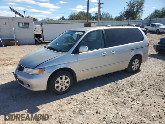 ✅ 2003 Honda Odyssey EX-L • VIN: 5FNRL18913B129118 • Lot: 89912845. Listed on Copart with Not provided. Free auction sales archive from the USA and detailed vehicle history report at DreamBid. Image 1.