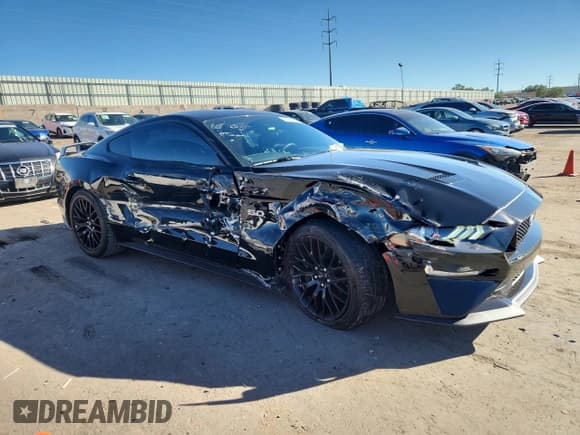 ✅ 2019 Ford Mustang GT • VIN: 1FA6P8CF6K5197708 • Lot: 90904395. Listed on Copart with 14,015 mi. Free auction sales archive from the USA and detailed vehicle history report at DreamBid. Image 4.