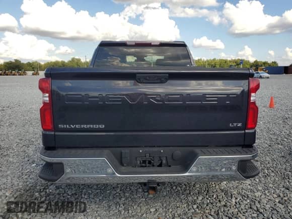 2023 Chevrolet Silverado 1500 LTZ with VIN 2GCUDGED7P1109144, listed as a Copart auction lot 89526295 with 53,897 mi miles and Salvage title. Bid and sale history available at DreamBid. Image 6.