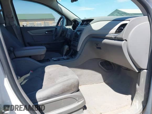 2017 Chevrolet Traverse LS with VIN 1GNKVFED4HJ218836, listed as a IAAI auction lot 42938317 with 200,062 mi miles and . Bid and sale history available at DreamBid. Image 5.