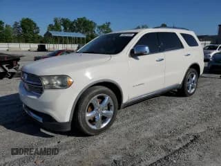 ✅ 2012 Dodge Durango Citadel • VIN: 1C4RDHEG4CC204870 • Lot: 54831925. Listed on Copart with 145,528 mi. Free auction sales archive from the USA and detailed vehicle history report at DreamBid. Image 1.