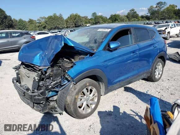 2020 Hyundai Tucson SE z VIN KM8J23A41LU189123, wystawiony jako Copart lot #81320475 z przebiegiem 133 445 mil mil oraz Szkoda całkowita • Salvage title. Historia ofert i sprzedaży dostępna na DreamBid. Obrazek 1.
