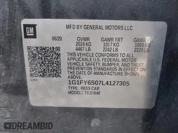 ✅ 2020 Chevrolet Bolt EV LT • VIN: 1G1FY6S07L4127305 • Lot: 41509210. Wystawiony na IAAI z przebiegiem 41 346 mil. Bezpłatny archiwum sprzedaży aukcyjnych z USA i szczegółowy raport historii pojazdu na DreamBid. Zdjęcie 9.