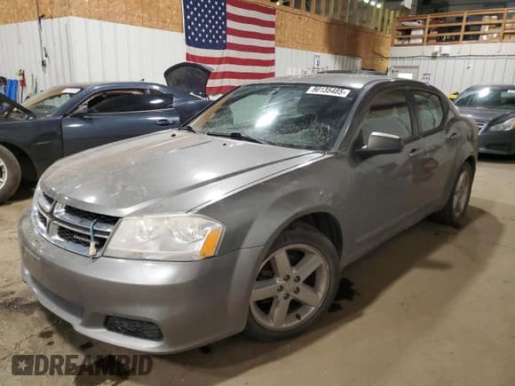 ✅ 2012 Dodge Avenger SE • VIN: 1C3CDZAB6CN147022 • Лот: 90135485. Опубликован ранее на Copart с пробегом 175 462 миль. Бесплатный доступ к архиву аукционных продаж из США и подробный отчёт об истории автомобиля на DreamBid. Изображение 1.