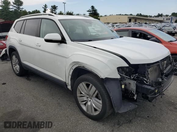 ✅ 2019 Volkswagen Atlas SEL • VIN: 1V2ER2CAXKC556859 • Lot: 68882995. Listed on Copart with 139,450 mi. Free auction sales archive from the USA and detailed vehicle history report at DreamBid. Image 4.
