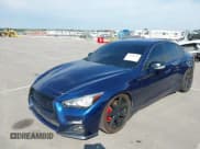 ✅ 2018 Infiniti Q50 Red Sport 400 • VIN: JN1FV7ARXJM481227 • Lot: 43266292. Listed on IAAI with 67,661 mi. Free auction sales archive from the USA and detailed vehicle history report at DreamBid. Image 6.