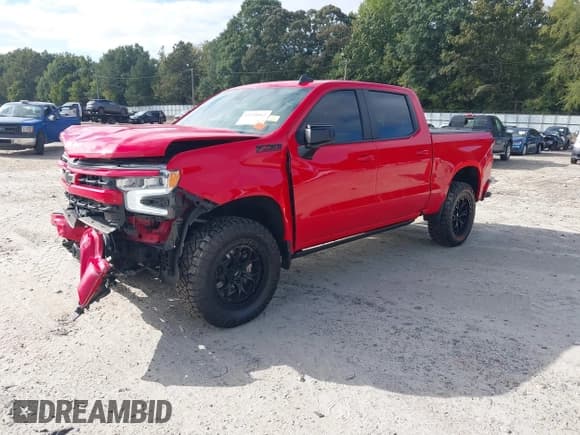 ✅ 2023 Chevrolet Silverado 1500 RST • VIN: 2GCUDEED7P1137921 • Lot: 43321812. Listed on IAAI with 26,795 mi. Free auction sales archive from the USA and detailed vehicle history report at DreamBid. Image 18.