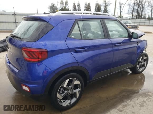 ✅ 2024 Hyundai Venue SEL • VIN: KMHRC8A38RU322425 • Lot: 47397215. Listed on Copart with 13,929 mi. Free auction sales archive from the USA and detailed vehicle history report at DreamBid. Image 3.