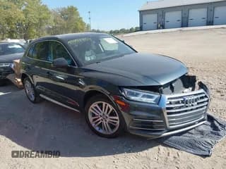 ✅ 2019 Audi Q5 Premium Plus • VIN: WA1BNAFY6K2068592 • Лот: 43453854. Опубликован ранее на IAAI с пробегом 81 042 миль. Бесплатный доступ к архиву аукционных продаж из США и подробный отчёт об истории автомобиля на DreamBid. Изображение 1.
