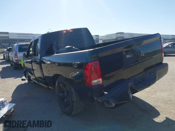 ✅ 2018 Ram 1500 Tradesman • VIN: 1C6RR6FG1JS347709 • Lot: 43675956. Listed on IAAI with 191,103 mi. Free auction sales archive from the USA and detailed vehicle history report at DreamBid. Image 3.