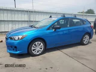 2023 Subaru Impreza с VIN 4S3GTAB64P3717216, выставлен на аукционе Copart как лот 67137835 с пробегом 9 477 миль миль и Списание • Salvage title. История ставок и продаж доступна на DreamBid. Изображение 1.