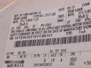 ✅ 2015 Ford F-150 Lariat • VIN: 1FTEW1EF1FFC86101 • Lot: 43643937. Listed on IAAI with Not provided. Free auction sales archive from the USA and detailed vehicle history report at DreamBid. Image 9.