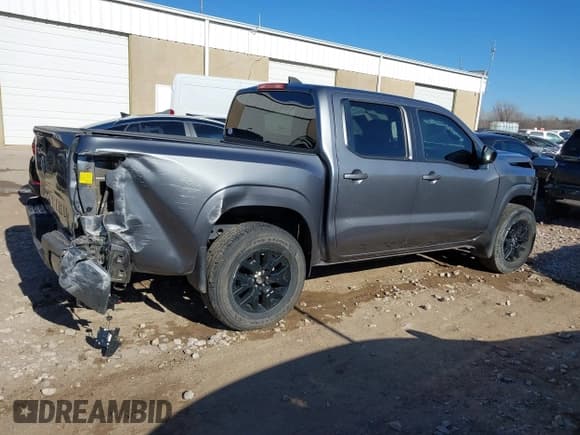 ✅ 2023 Nissan Frontier SV • VIN: 1N6ED1EK4PN607474 • Lot: 41077553. Listed on IAAI with 23,383 mi. Free auction sales archive from the USA and detailed vehicle history report at DreamBid. Image 14.