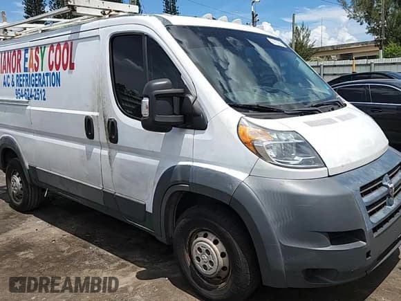 ✅ 2016 Ram ProMaster Cargo • VIN: 3C6TRVAG9GE116429 • Lot: 65410375. Listed on Copart with 185,884 mi. Free auction sales archive from the USA and detailed vehicle history report at DreamBid. Image 13.