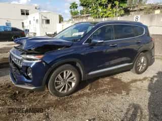 2019 Hyundai Santa Fe Ultimate z VIN 5NMS53AD8KH084665, wystawiony jako Copart lot #40177653 z przebiegiem 31 985 mil mil oraz . Historia ofert i sprzedaży dostępna na DreamBid. Obrazek 1.