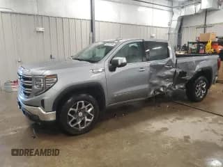 ✅ 2024 GMC Sierra 1500 SLT • VIN: 3GTUUDEL1RG416163 • Лот: 42597395. Опубликован ранее на Copart с пробегом 9 154 миль. Бесплатный доступ к архиву аукционных продаж из США и подробный отчёт об истории автомобиля на DreamBid. Изображение 1.