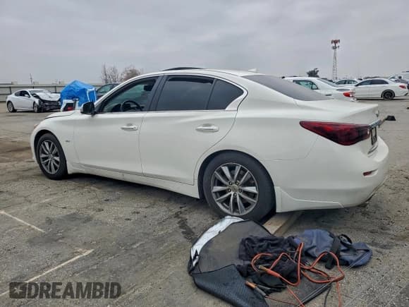 ✅ 2017 Infiniti Q50 Premium • VIN: JN1EV7AP9HM731304 • Lot: 82366945. Listed on Copart with 74,784 mi. Free auction sales archive from the USA and detailed vehicle history report at DreamBid. Image 2.