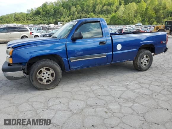 ✅ 2003 Chevrolet Silverado 1500 LS • VIN: 1GCEK14T63Z210404 • Lot: 54880995. Listed on Copart with Not provided. Free auction sales archive from the USA and detailed vehicle history report at DreamBid. Image 1.