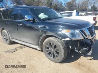 ✅ 2019 Nissan Armada Platinum • VIN: JN8AY2NF1K9350665 • Lot: 41371514. Listed on IAAI with 111,133 mi. Free auction sales archive from the USA and detailed vehicle history report at DreamBid. Image 1.