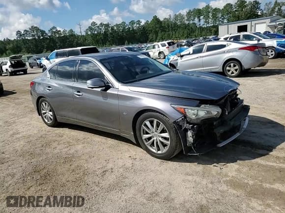 ✅ 2014 Infiniti Q50 Premium • VIN: JN1BV7AP5EM680351 • Lot: 86466035. Listed on Copart with 70,953 mi. Free auction sales archive from the USA and detailed vehicle history report at DreamBid. Image 13.