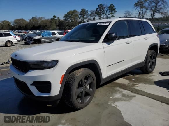 ✅ 2023 Jeep Grand Cherokee Altitude • VIN: 1C4RJGAG3PC571130 • Lot: 49879155. Listed on Copart with 24,563 mi. Free auction sales archive from the USA and detailed vehicle history report at DreamBid. Image 1.