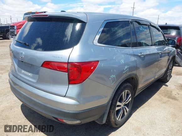 ✅ 2018 Honda Pilot EX-L • VIN: 5FNYF5H61JB008134 • Lot: 42193142. Listed on IAAI with 100,254 mi. Free auction sales archive from the USA and detailed vehicle history report at DreamBid. Image 4.