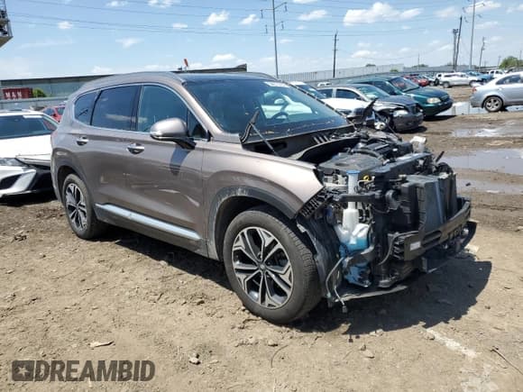 ✅ 2019 Hyundai Santa Fe Ultimate • VIN: 5NMS5CAAXKH133385 • Lot: 54613764. Wystawiony na Copart z przebiegiem 79 016 mil. Bezpłatny archiwum sprzedaży aukcyjnych z USA i szczegółowy raport historii pojazdu na DreamBid. Zdjęcie 4.