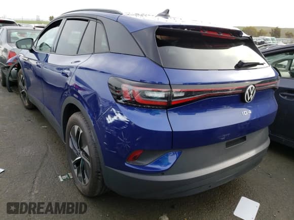 ✅ 2022 Volkswagen ID.4 Pro S • VIN: WVGTMPE21NP068080 • Лот: 36115603. Опубликован ранее на Copart с пробегом Не указан. Бесплатный доступ к архиву аукционных продаж из США и подробный отчёт об истории автомобиля на DreamBid. Изображение 2.