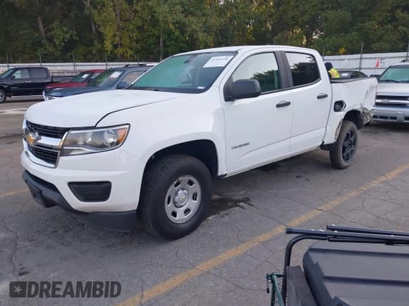 ✅ 2020 Chevrolet Colorado 2WD Work Truck • VIN: 1GCGSBEA7L1186415 • Lot: 43201106. Listed on IAAI with 131,939 mi. Free auction sales archive from the USA and detailed vehicle history report at DreamBid. Image 2.