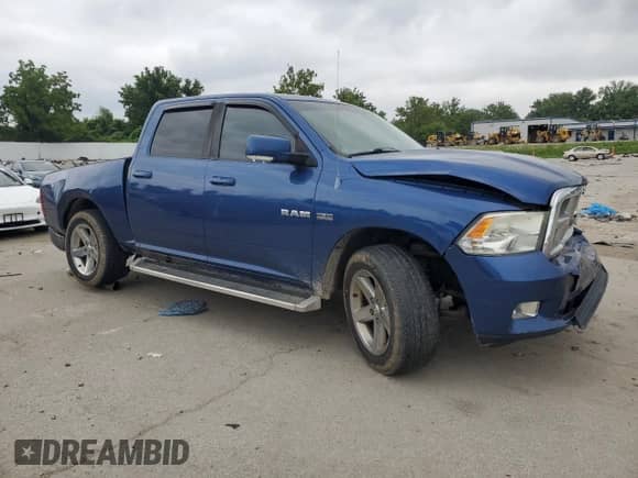 2010 Dodge 1500 Sport with VIN 1D7RV1CT7AS165382, listed as a Copart auction lot 67136255 with 189,524 mi miles and Salvage title. Bid and sale history available at DreamBid. Image 4.