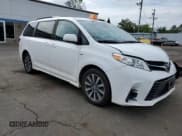 ✅ 2020 Toyota Sienna LE • VIN: 5TDJZ3DCXLS249696 • Lot: 64382785. Listed on Copart with 99,530 mi. Free auction sales archive from the USA and detailed vehicle history report at DreamBid. Image 4.
