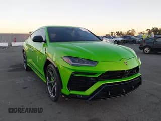 ✅ 2019 Lamborghini Urus • VIN: ZPBUA1ZL2KLA04966 • Лот: 43911141. Опубликован ранее на IAAI с пробегом 26 775 миль. Бесплатный доступ к архиву аукционных продаж из США и подробный отчёт об истории автомобиля на DreamBid. Изображение 1.