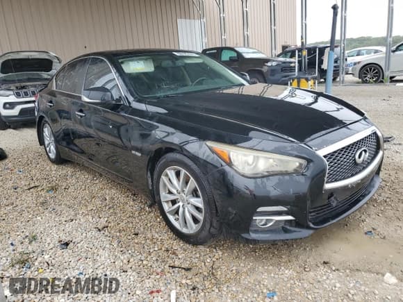 ✅ 2014 Infiniti Q50 Hybrid Premium • VIN: JN1AV7AP5EM691636 • Lot: 71914265. Listed on Copart with 193,581 mi. Free auction sales archive from the USA and detailed vehicle history report at DreamBid. Image 4.