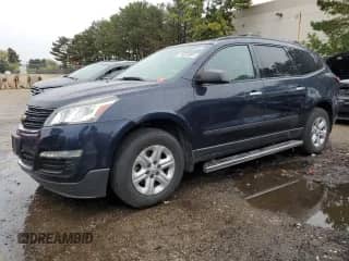 2017 Chevrolet Traverse LS with VIN 1GNKVFED9HJ149416, listed as a Copart auction lot 82106155 with 126,146 mi miles and Clean title. Bid and sale history available at DreamBid. Image 1.