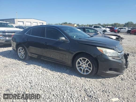 2015 Chevrolet Malibu LT with VIN 1G11C5SL8FF153854, listed as a Copart auction lot 85501765 with 179,644 mi miles and Salvage title. Bid and sale history available at DreamBid. Image 4.